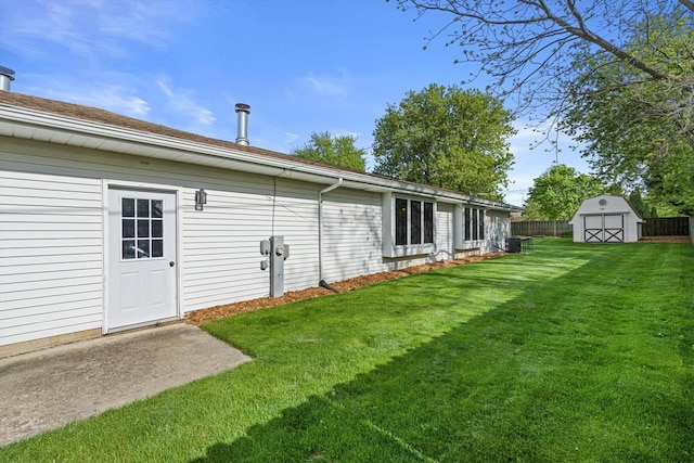 4531 Tabor Rd, Racine, WI 53402 - view of yard with a shed and an outdoor structure