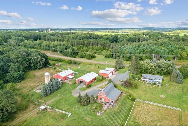 2929 170th St, Frederic, WI 54837 - bird's eye view of a forest