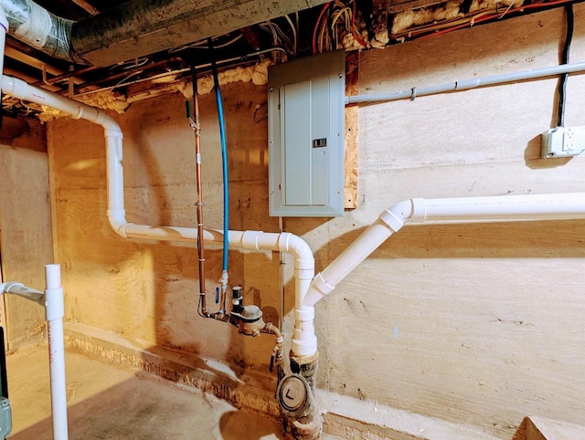 73 Church St, Montello, WI 53949 - utility room with electric panel