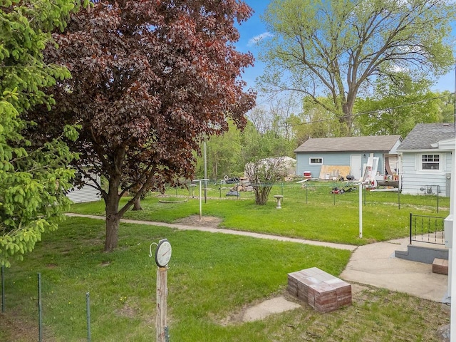 407 E Franklin St, Portage, WI 53901 - view of yard