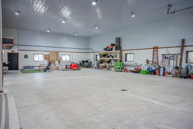 W5613 37th St, New Lisbon, WI 53950 - view of garage