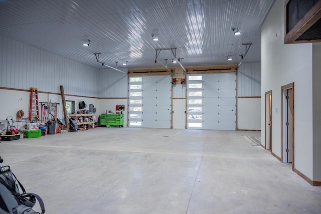 W5613 37th St, New Lisbon, WI 53950 - view of garage