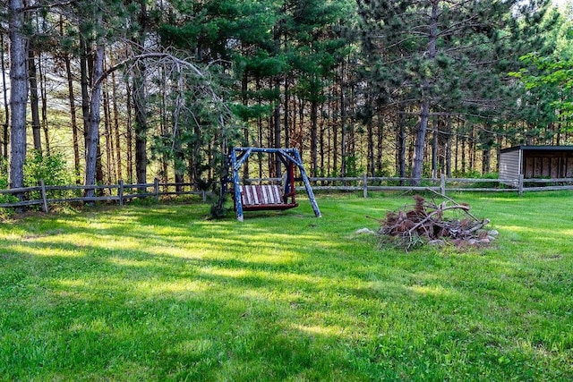 N5172 County Road O, Bruce, WI 54819 - view of yard