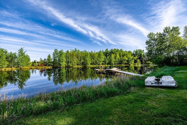 N5172 County Road O, Bruce, WI 54819 - water view with a forest
