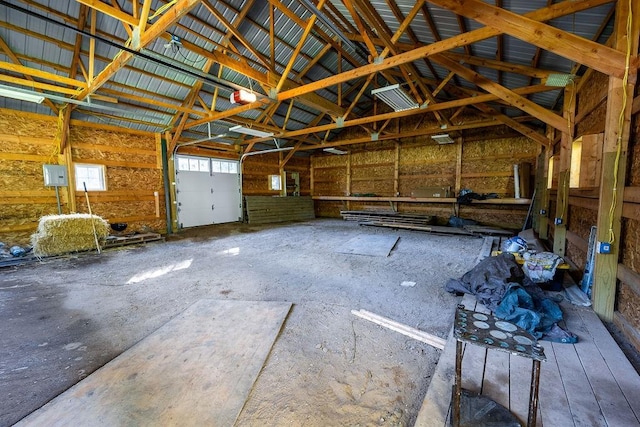 N5172 County Road O, Bruce, WI 54819 - view of garage