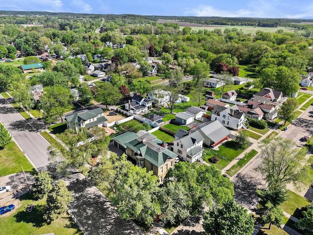 503 E Conant St, Portage, WI 53901 - aerial overview of property's location with nearby suburban area