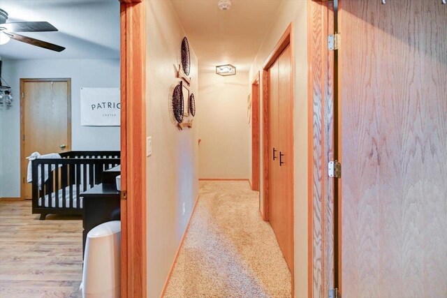 5438 Park Meadow Dr, Madison, WI 53704 - hallway featuring baseboards