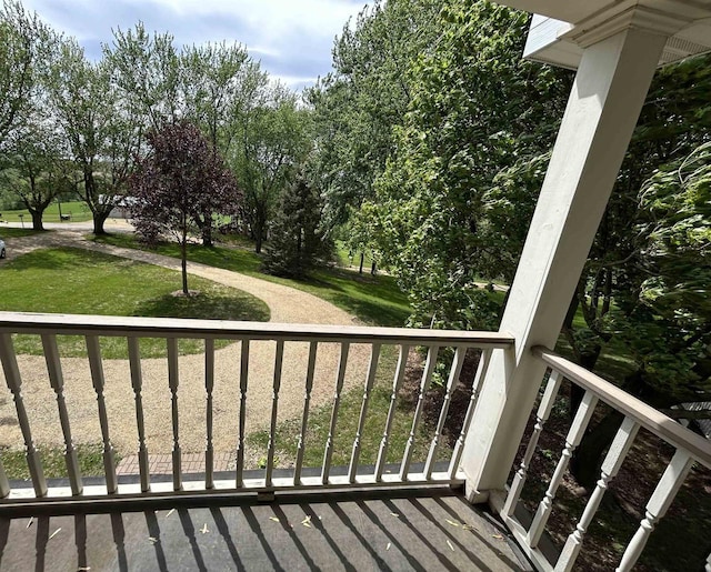13412 Glacier Rd, Tomah, WI 54660 - view of balcony