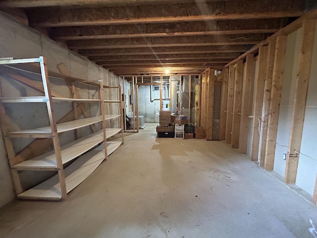 13412 Glacier Rd, Tomah, WI 54660 - view of unfinished below grade area