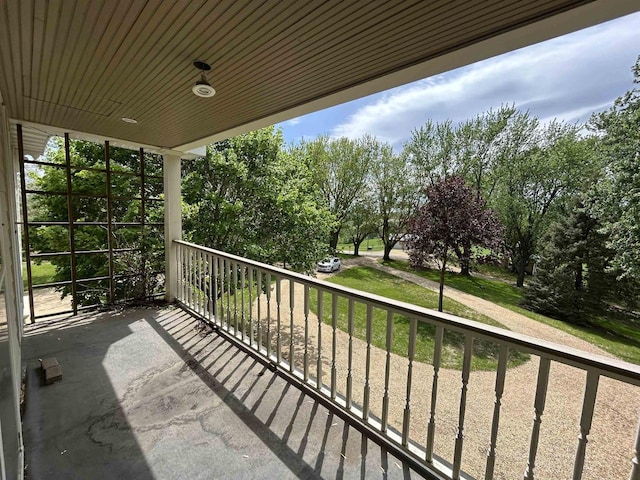 13412 Glacier Rd, Tomah, WI 54660 - view of balcony