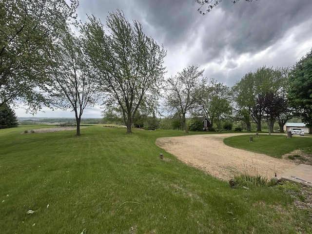 13412 Glacier Rd, Tomah, WI 54660 - view of community with a lawn