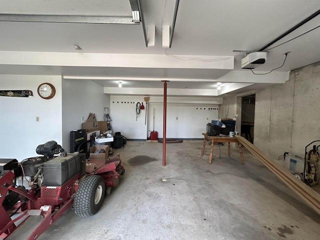 13412 Glacier Rd, Tomah, WI 54660 - garage featuring a garage door opener