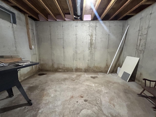 13412 Glacier Rd, Tomah, WI 54660 - view of unfinished basement