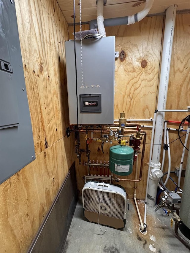 N4755 11th Dr, Montello, WI 53949 - utilities with water heater