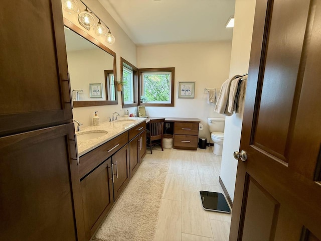 515 Fieldstone Ct, Tomah, WI 54660 - full bath with toilet and double vanity