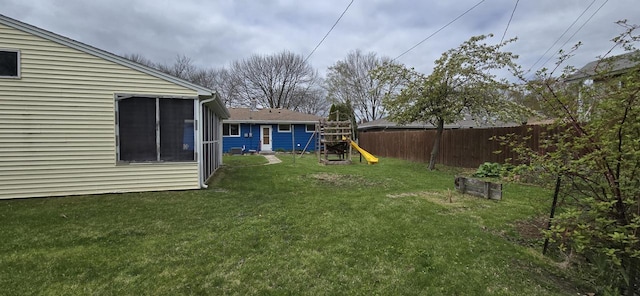 2905 S 18th St, Sheboygan, WI 53081 - view of yard featuring a playground