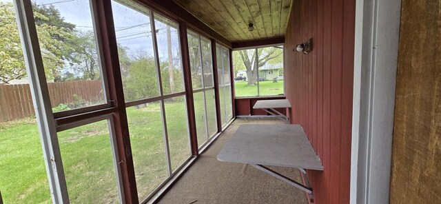 2905 S 18th St, Sheboygan, WI 53081 - view of unfurnished sunroom