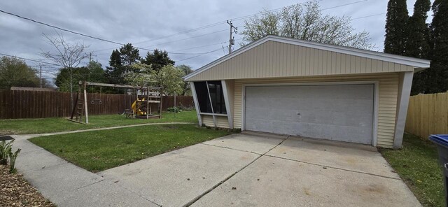 2905 S 18th St, Sheboygan, WI 53081 - view of detached garage