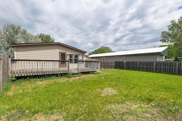 26 Westminster Ave, Holmen, WI 54636 - view of yard with a wooden deck