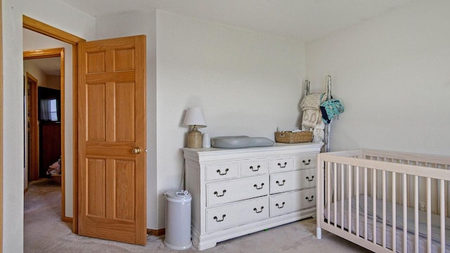 13213 138th Ave, Chippewa Falls, WI 54729 - carpeted bedroom with a crib