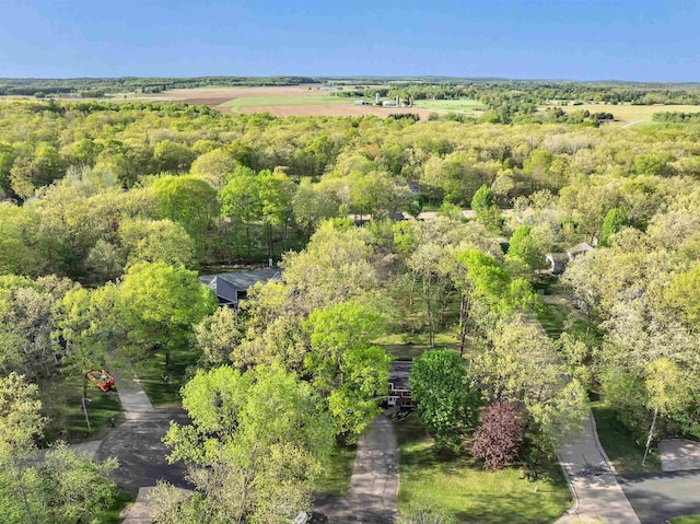 600 Honey Bear Ct, Waupaca, WI 54981 - drone / aerial view of a heavily wooded area