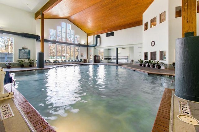 111 Center St Unit 355, Lake Geneva, WI 53147 - view of indoor pool