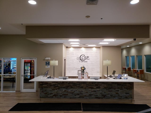 111 Center St Unit 355, Lake Geneva, WI 53147 - welcome area with recessed lighting