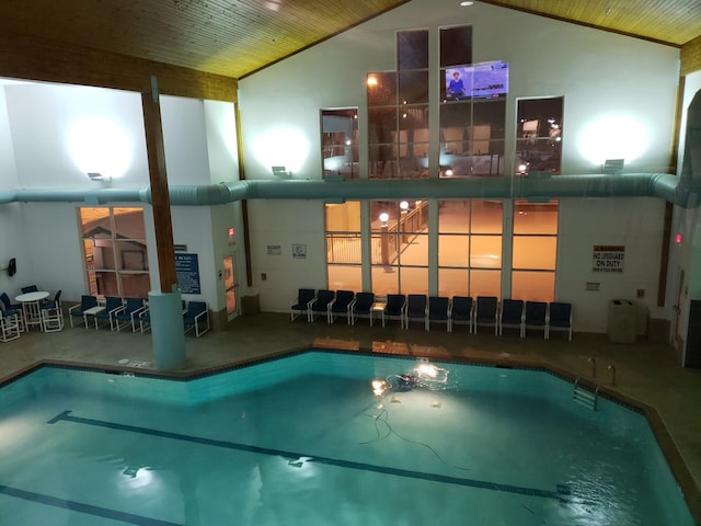 111 Center St Unit 355, Lake Geneva, WI 53147 - view of indoor pool
