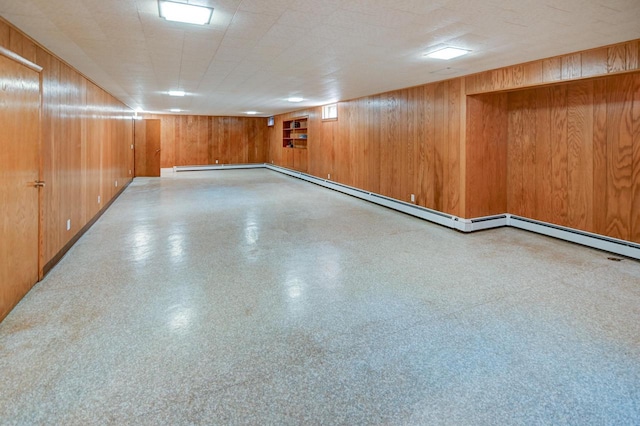 7628 W Mineral Point Rd, Verona, WI 53593 - finished basement featuring wood walls and baseboards