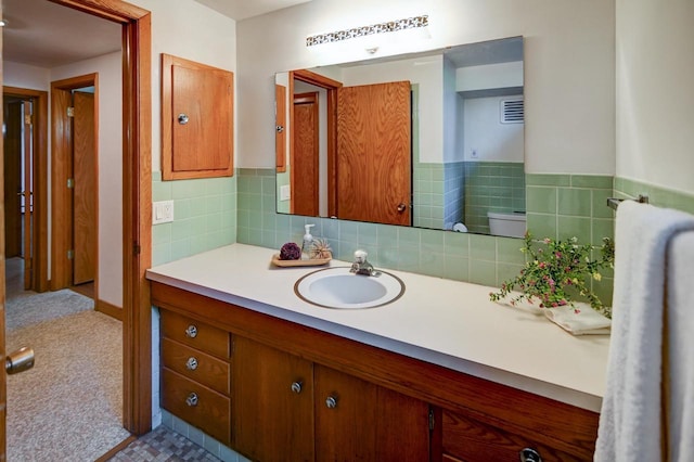 7628 W Mineral Point Rd, Verona, WI 53593 - bathroom featuring vanity and toilet