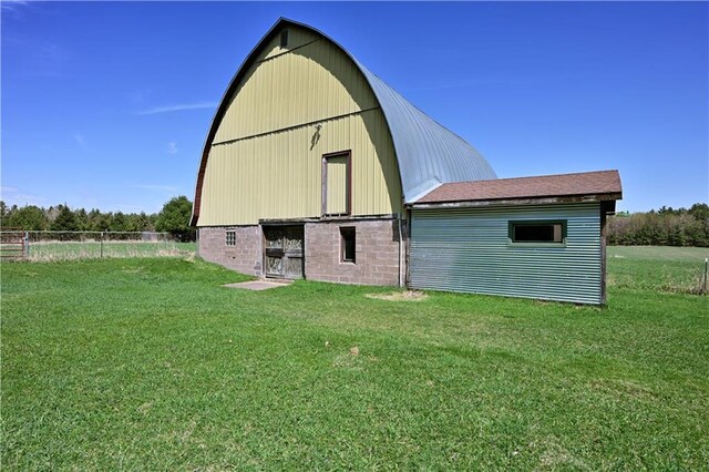 12642 Paddock Rd, Hayward, WI 54843 - view of barn