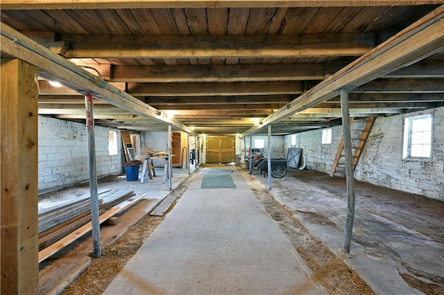 12642 Paddock Rd, Hayward, WI 54843 - view of basement