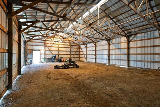 12642 Paddock Rd, Hayward, WI 54843 - view of garage