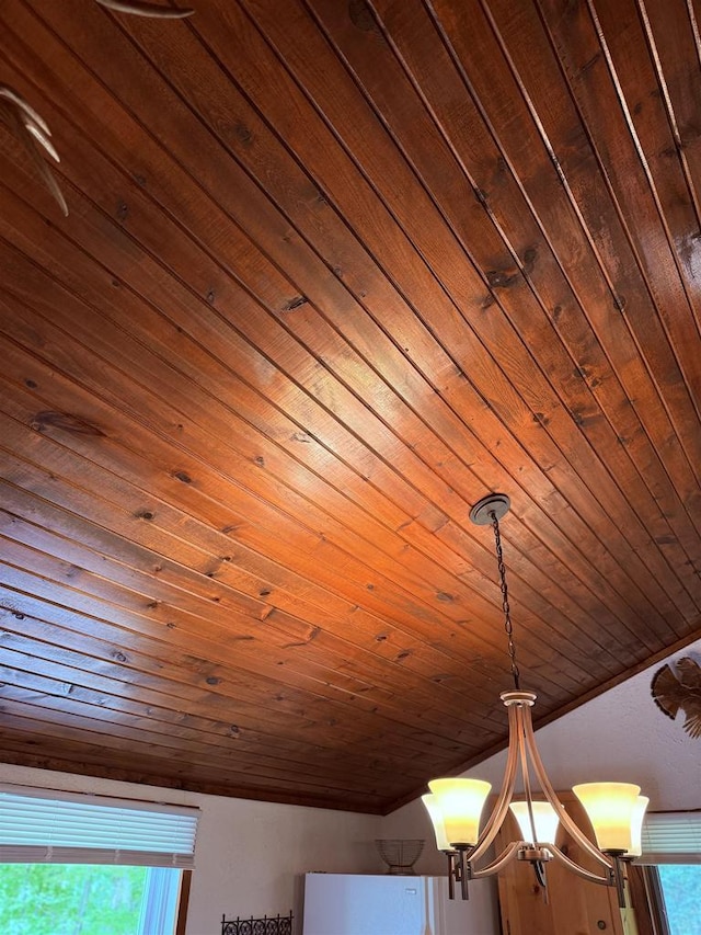 W10550 Hazelgreen Rd, Deerbrook, WI 54424 - detailed view of wooden ceiling