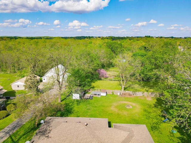 N2356 County Road D Ft, Atkinson, WI 53538 - drone / aerial view of a forest
