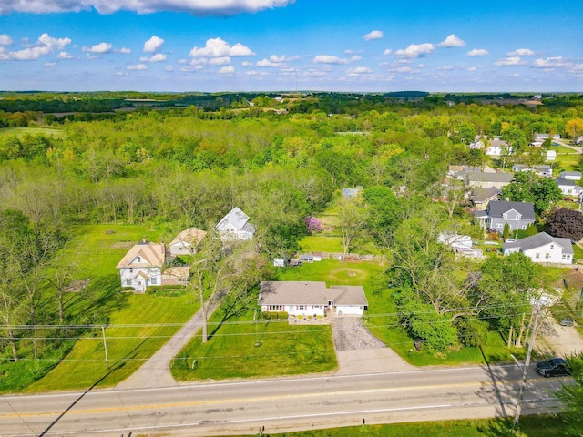 N2356 County Road D Ft, Atkinson, WI 53538 - aerial view of residential area with a heavily wooded area