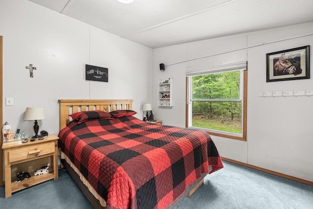 7244 Pine Tree Dr, Almond, WI 54909 - bedroom featuring carpet