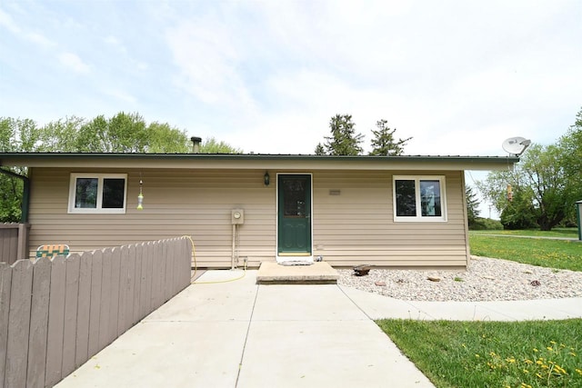W13414 Liner Rd, Brandon, WI 53919 - view of front facade with fence