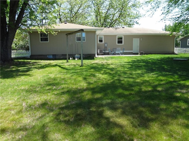 3412 Jill Ave, Eau Claire, WI 54701 - back of property featuring a patio