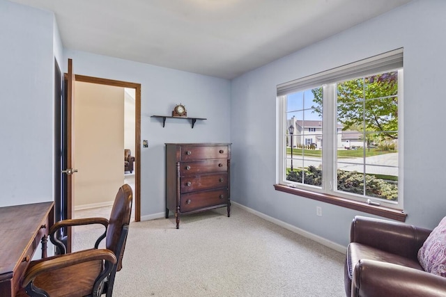 1293 Chesterwood Ln, Pewaukee, WI 53072 - carpeted office featuring baseboards