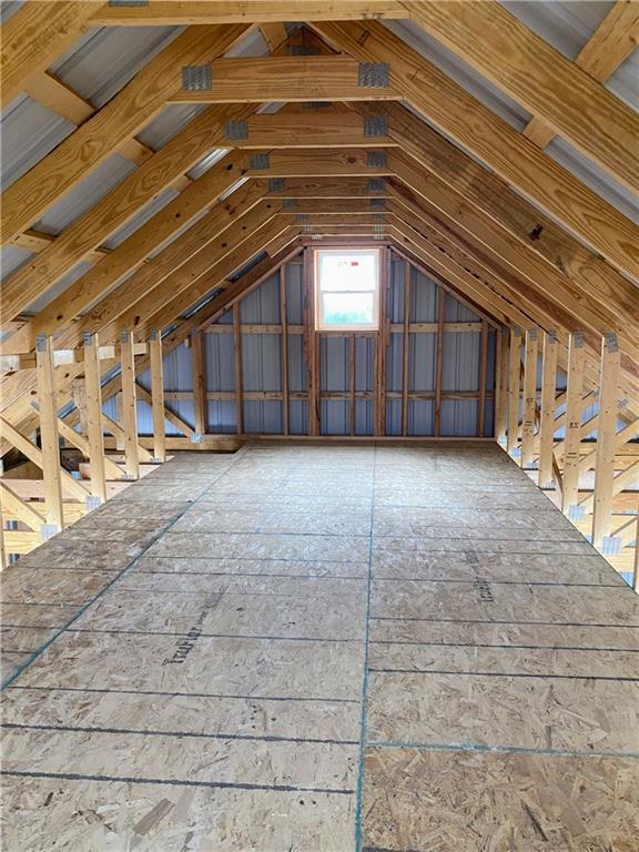 202 Huset Ln, Dallas, WI 54733 - view of attic