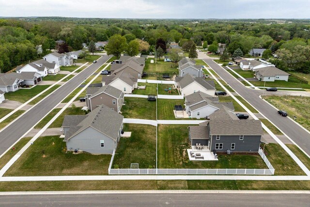 241 E Hubert St, Edgerton, WI 53534 - aerial view of residential area