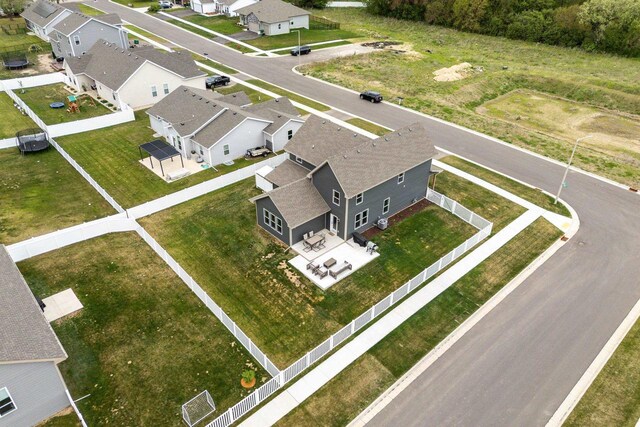 241 E Hubert St, Edgerton, WI 53534 - aerial view of residential area