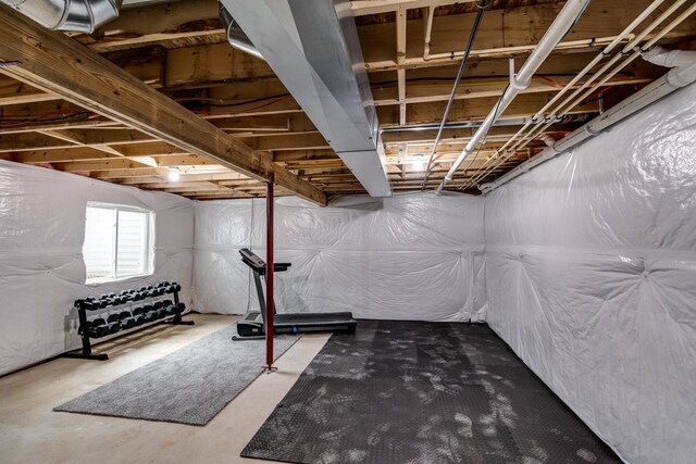 241 E Hubert St, Edgerton, WI 53534 - view of below grade area