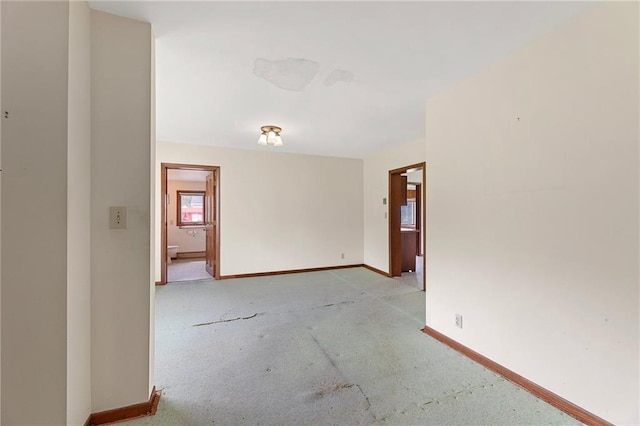 N7681 Jagielo Rd, Pittsville, WI 54466 - unfurnished room with baseboards and carpet