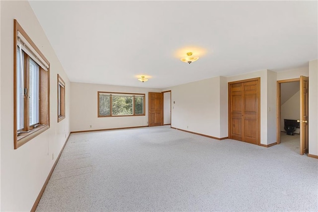 N7681 Jagielo Rd, Pittsville, WI 54466 - unfurnished room with baseboards and light colored carpet