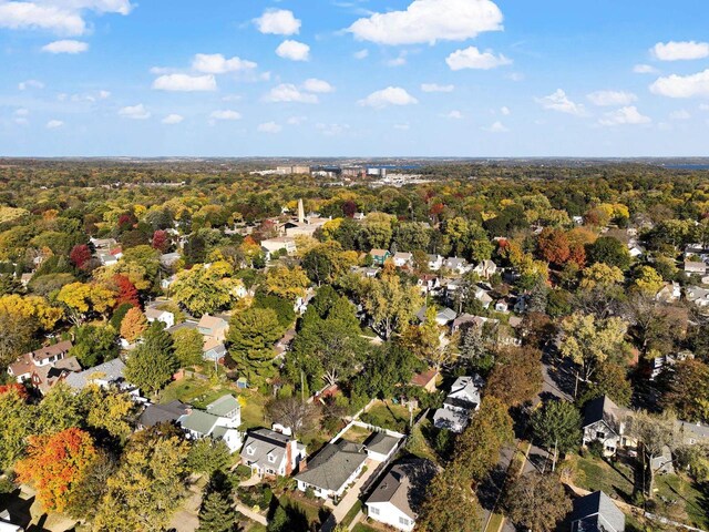 4106 Meyer Ave, Madison, WI 53711 - aerial overview of property's location featuring nearby suburban area and a heavily wooded area