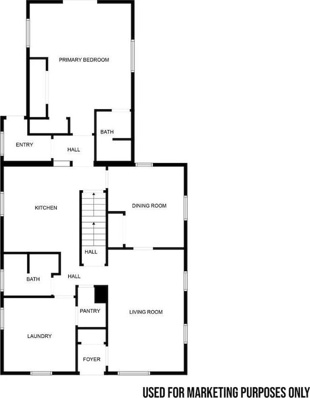 1578 Cass St, Green Bay, WI 54302 - floor plan / room layout