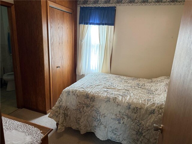 23923 Washington St, Independence, WI 54747 - bedroom with a closet and carpet flooring