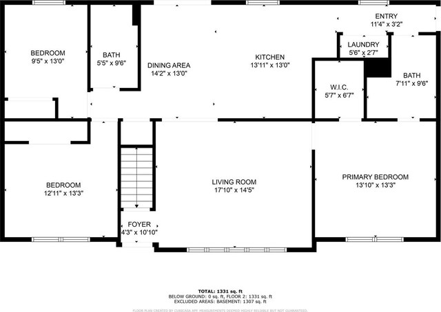 119 White St, Benton, WI 53803 - floor plan / room layout